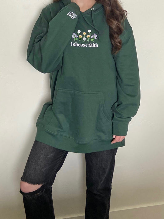 I choose faith hoodie