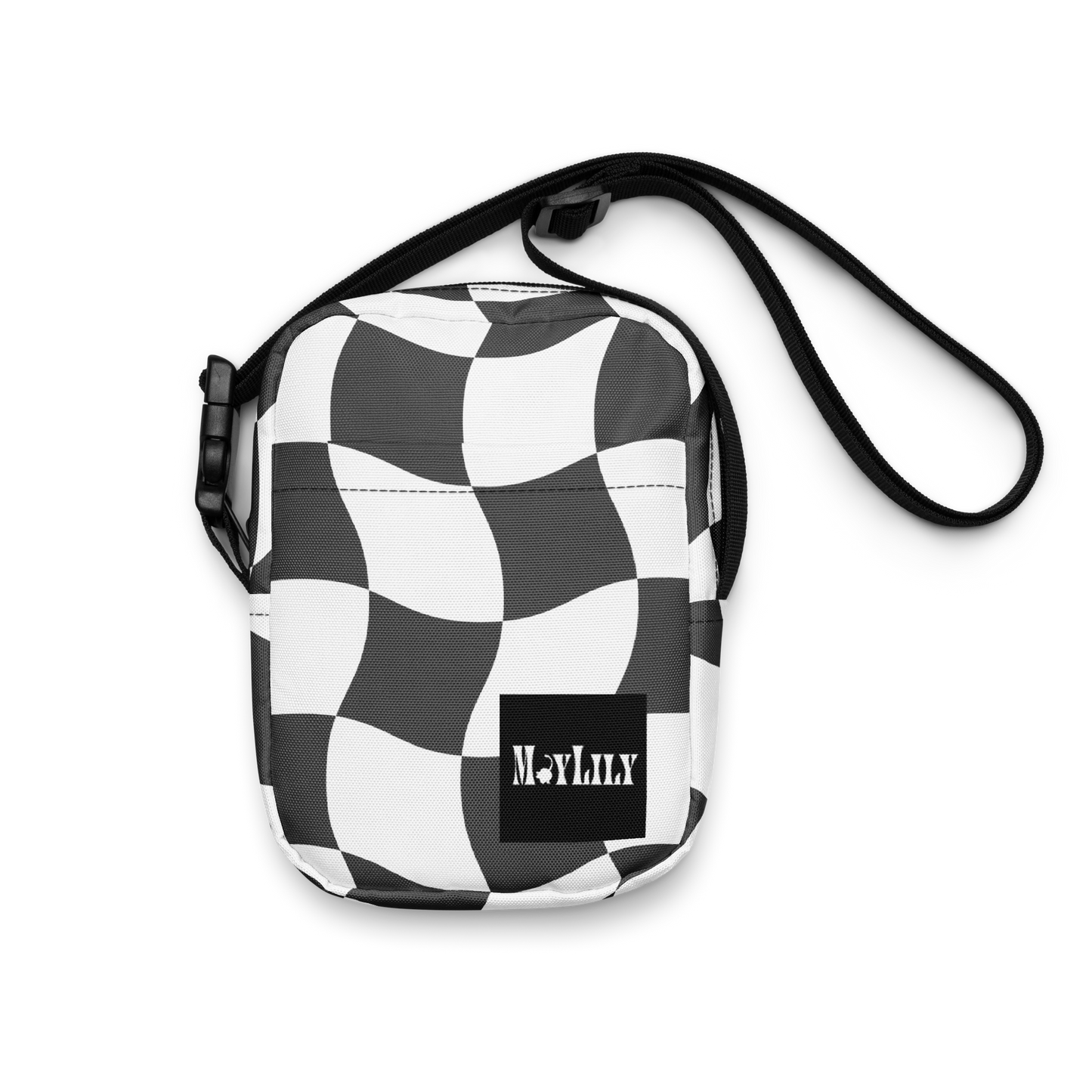 Checkered Crossbody Bag