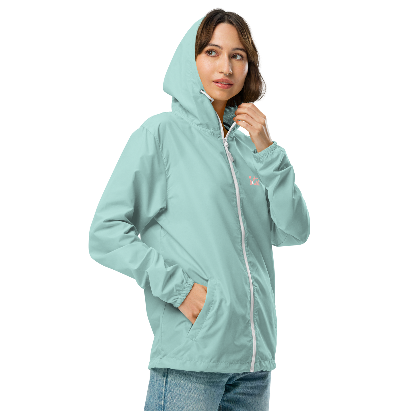 MayLily Lightweight Zip Up Windbreaker