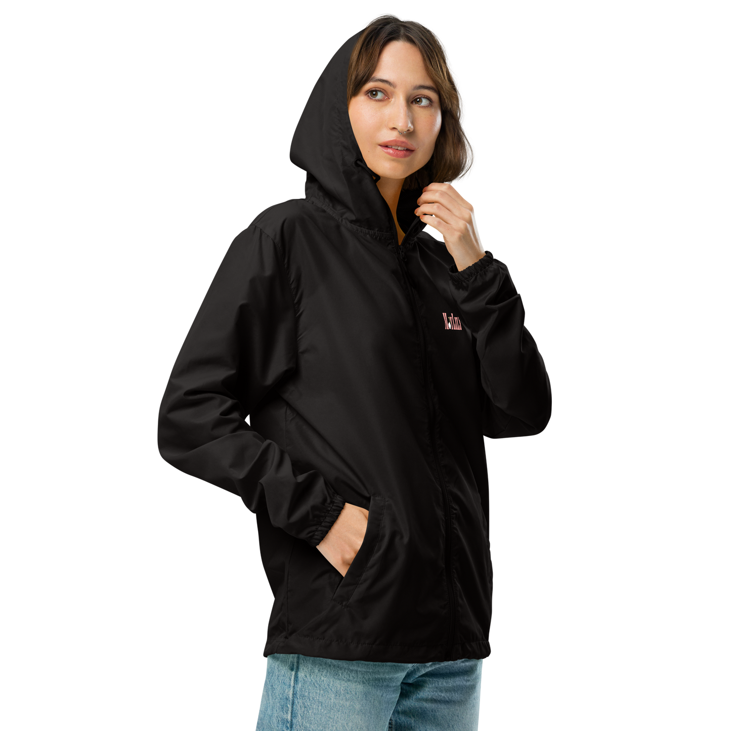 MayLily Lightweight Zip Up Windbreaker